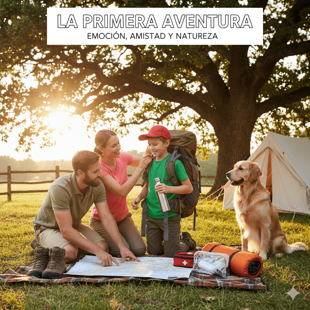 cómo preparar a mi hijo para su primer campamento