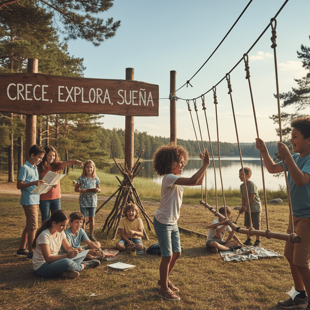 beneficios campamento de verano niños