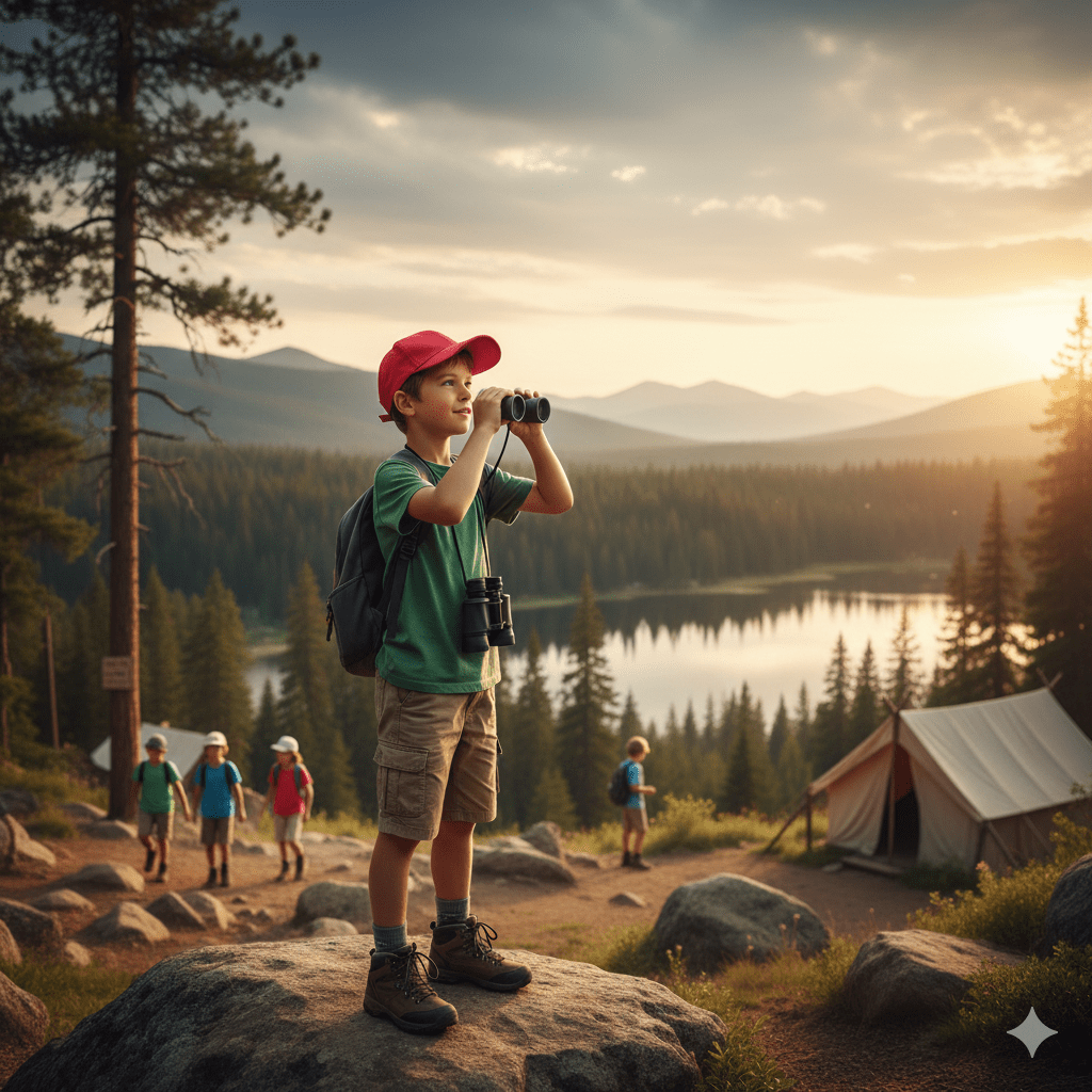 desarrollo infantil campamentos