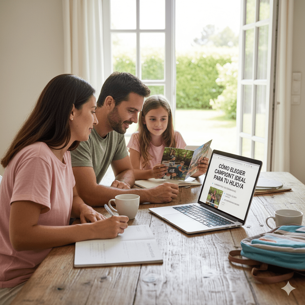 elegir campamento de verano para niños