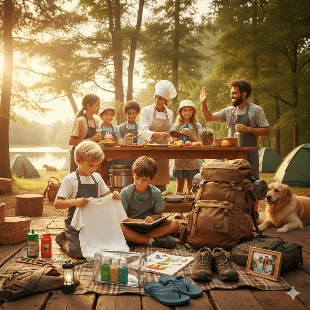 menús campamento de verano niños