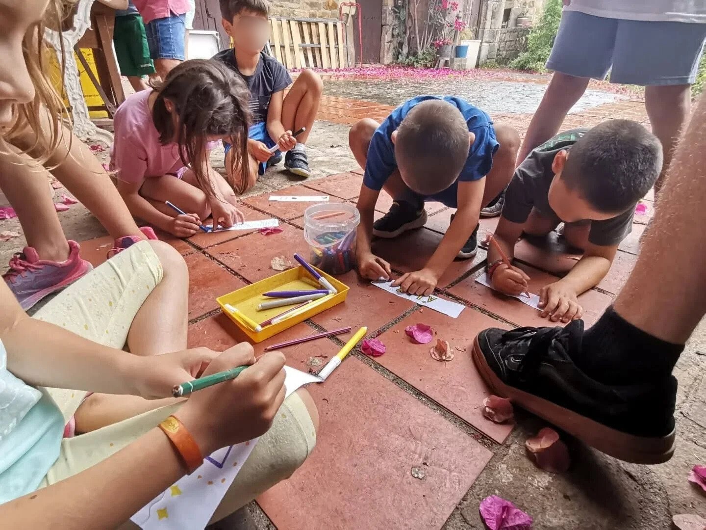 Actividades creativas campamento RuralKamp