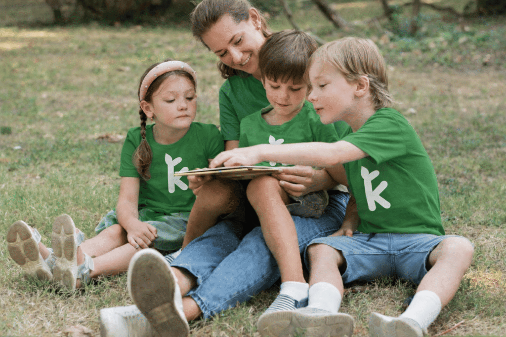 campamento tranquilo niños