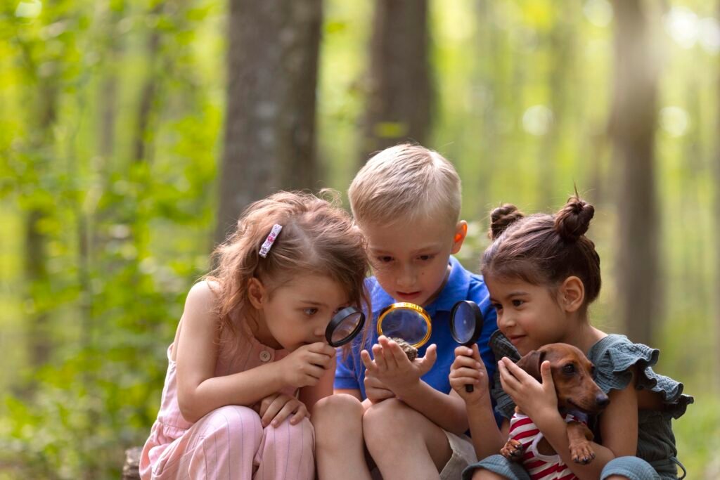campamento niños pequeños
